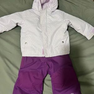 Girls 18 to 24 a month Columbia snowsuit